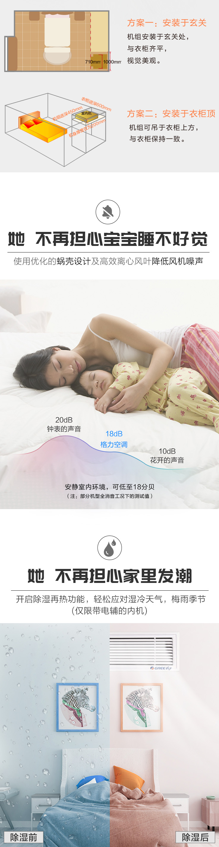 格力（GREE）Star 二代家用中央空調一拖四2