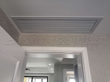 上海新信名邸家用中央空調安裝工程安裝