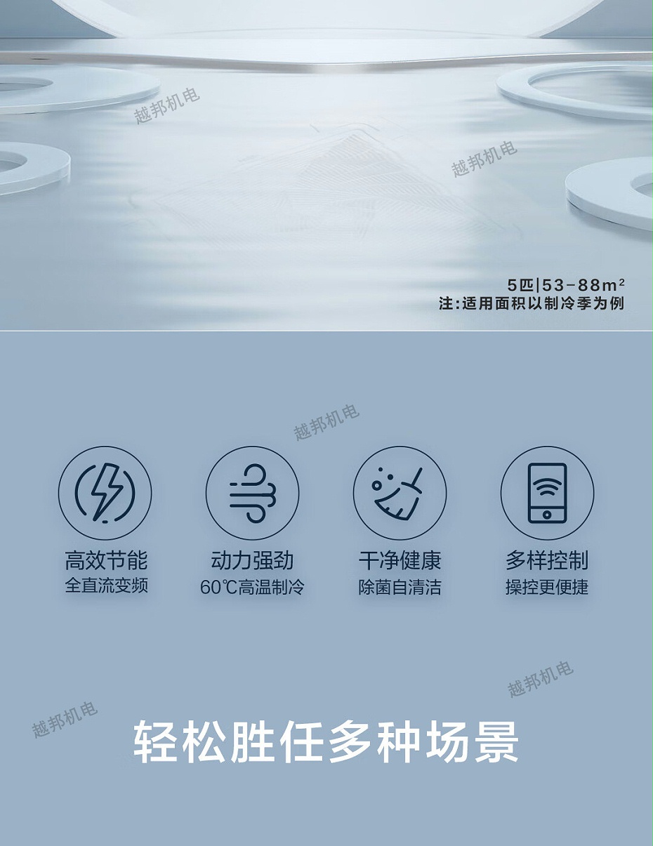 海爾5匹天花機4