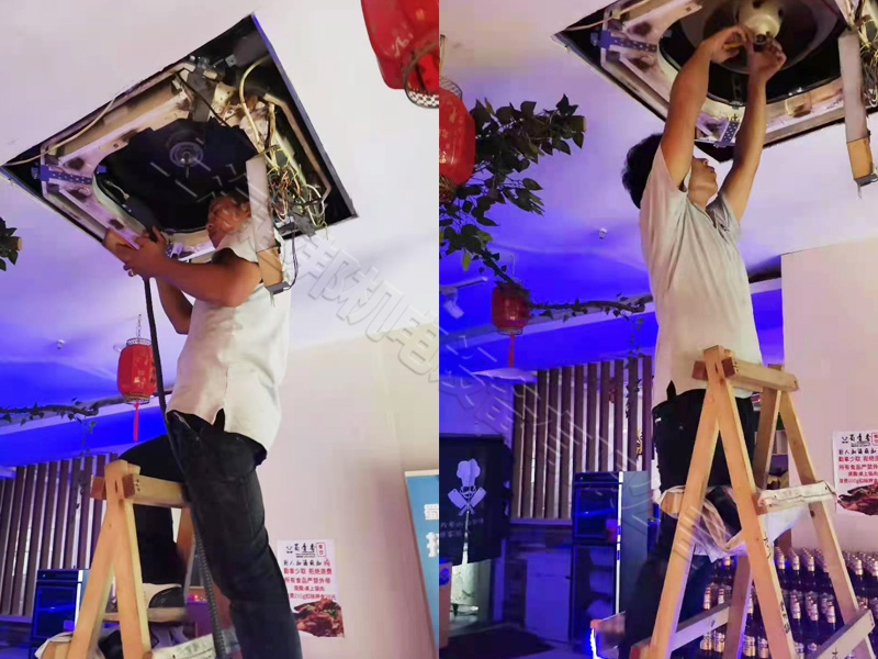 火鍋店中央空調清洗