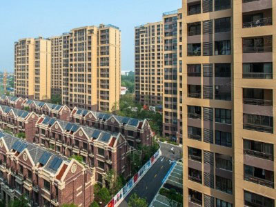 首創旭輝城多聯式家用中央空調安裝工程