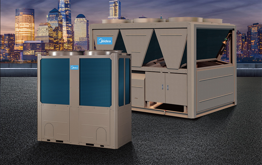 美的烈焰系列商用變頻采暖模塊機 美的烈焰系列商用變頻采暖模塊機