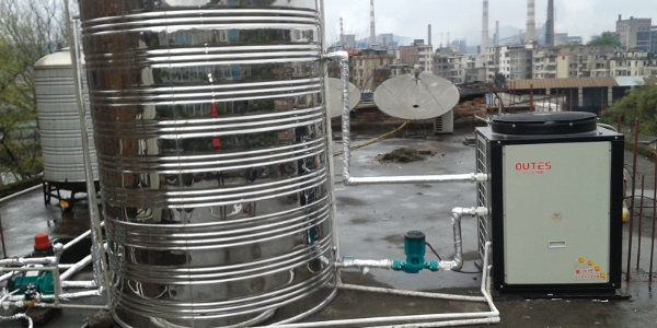 自己設(shè)計安裝商用空氣能熱泵熱水安裝，結(jié)果你可猜的到？