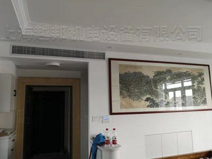 捷克小區家用中央空調安裝工程