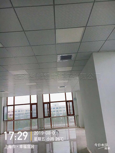 上海美客鋁制商用中央空調安裝工程