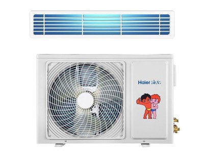 海爾家用風管機一拖一中央空調三匹客廳頻健康自清潔冷暖變頻空調