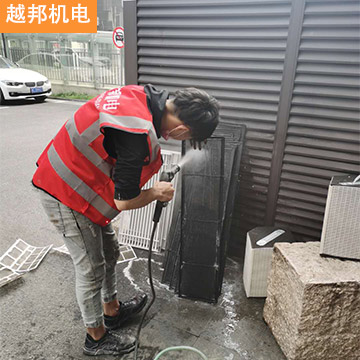 越邦機電辦公室中央空調清洗-10