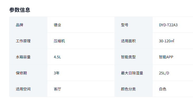 德業(yè)除濕機(jī)1