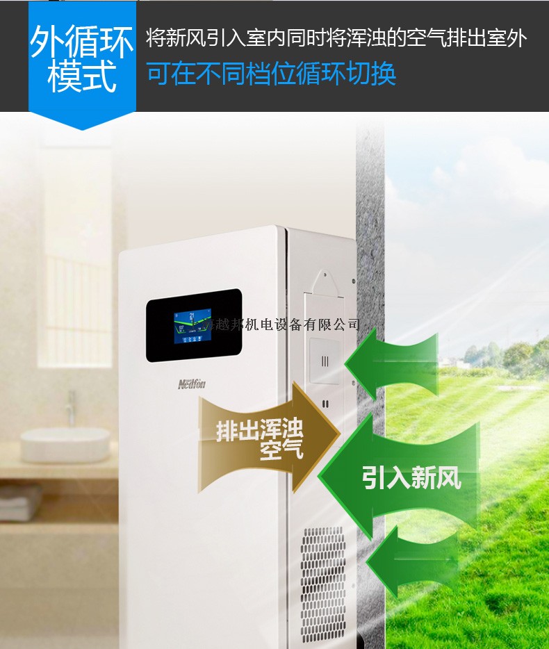 壁掛智能新風機6 壁掛智能新風機6