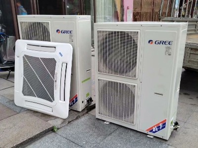 二手中央空調格力50匹多聯機螺桿風冷熱泵模塊商用一拖多價格