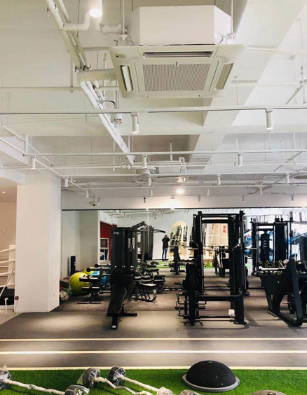 健身房海信中央空調安裝